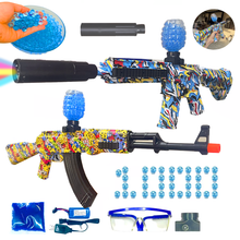 Carregar imagem no visualizador da galeria, Arminha de Gel Metralhadora Automática Infantil | Varie