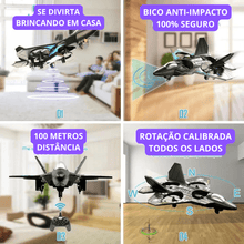 Carregar imagem no visualizador da galeria, Jatinho Avião Controle Remoto Recarregável | Varie™