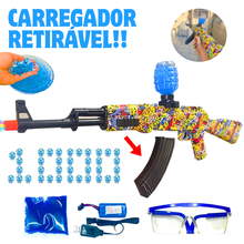 Carregar imagem no visualizador da galeria, Arminha de Gel Metralhadora Automática Infantil | Varie