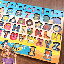 Carregar imagem no visualizador da galeria, Tabuleiro Alfabeto Montessori Multiatividades 7 em 1 | Varie™