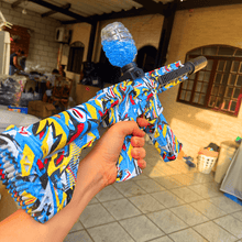 Carregar imagem no visualizador da galeria, Arminha de Gel Metralhadora Automática Infantil | Varie