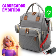 Carregar imagem no visualizador da galeria, Bolsa Maternidade Mult Confort Vira Berço | Varie™ -