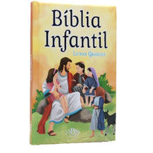 Carregar imagem no visualizador da galeria, Bíblia Infantil | Letra Grande | Capa Dura Almofadada - Loja Varietah Kids