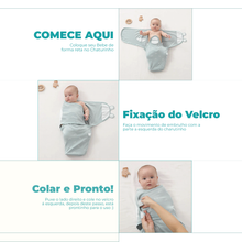 Carregar imagem no visualizador da galeria, Charutinho + Toquinha Baby 100% Algodão | Varietah Kids®