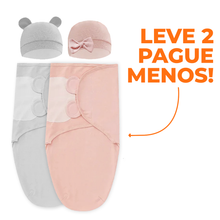 Carregar imagem no visualizador da galeria, Charutinho + Toquinha Baby 100% Algodão | Varietah Kids®