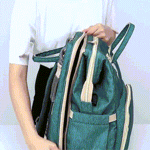 Carregar imagem no visualizador da galeria, Bolsa Maternidade Mult Confort Vira Berço | Varie™ - OFERTA MÊS DAS MÃES! - Loja Varietah Kids