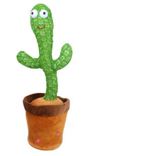 Carregar imagem no visualizador da galeria, Cacto Dançarino de Pelúcia - até 120 Sons - Loja Varietah Kids