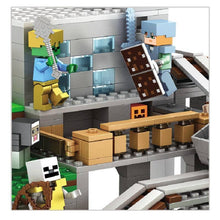 Carregar imagem no visualizador da galeria, Bloco de Montar Minecraft - Modelo Caverna da Montanha - Loja Varietah Kids