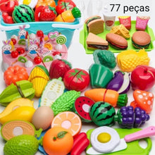 Carregar imagem no visualizador da galeria, Conjunto de Comidas - Brinquedo de comidinhas divertidas para sua criança - Loja Varietah Kids