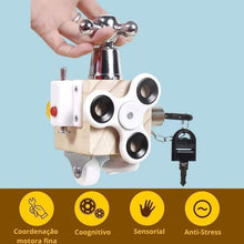 Carregar imagem no visualizador da galeria, Brinquedo Sensorial Fidget Montessori - Loja Varietah Kids