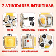 Carregar imagem no visualizador da galeria, Brinquedo Sensorial Fidget Montessori - Loja Varietah Kids