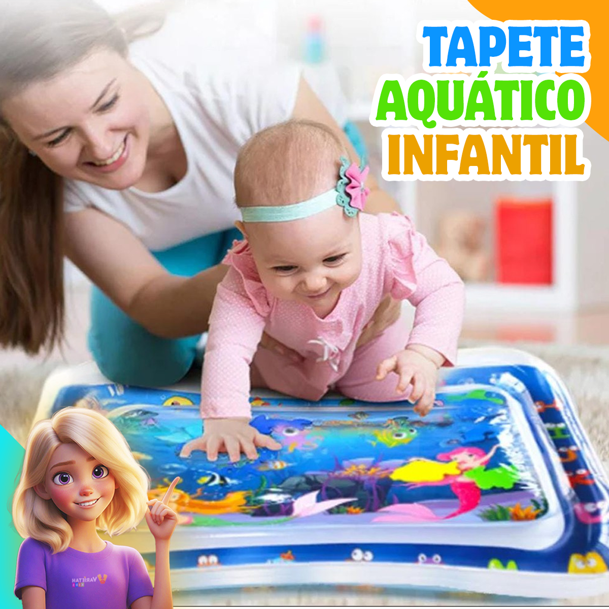 Tapete Acqua Baby Oceano | Varie™