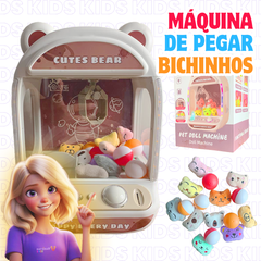 Mini Máquina PegaPega Ursinhos (Envio Gratuito) | Varietah Kids™