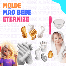 Carregar imagem no visualizador da galeria, Molde Eternize Baby Mão e Pezinho | Varie™
