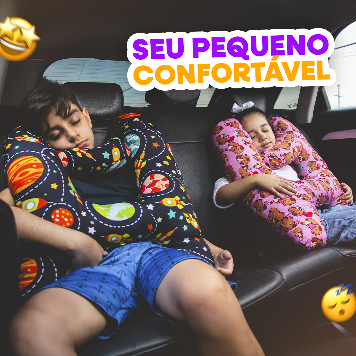 Almofada H Viagens e Passeios Tranquilos | Varietah Kids™