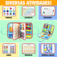 Carregar imagem no visualizador da galeria, Livrinho Sensorial Montessori Artesanal | Varie™
