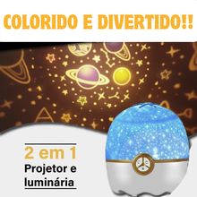 Carregar imagem no visualizador da galeria, Luminária Mágica Projetor Infantil | Varie™
