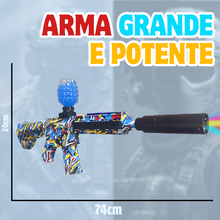 Carregar imagem no visualizador da galeria, Arminha de Gel Metralhadora Automática Infantil | Varie
