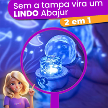 Carregar imagem no visualizador da galeria, Luminária Mágica Projetor Infantil | Varie™
