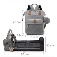 Carregar imagem no visualizador da galeria, Bolsa Maternidade Mult Confort Vira Berço | Varie™ -
