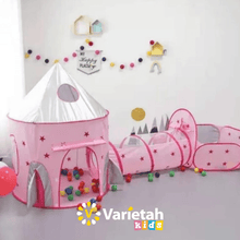 Carregar imagem no visualizador da galeria, Castelinho Mágico com Túnel Divertido | Original Varietah Kids™
