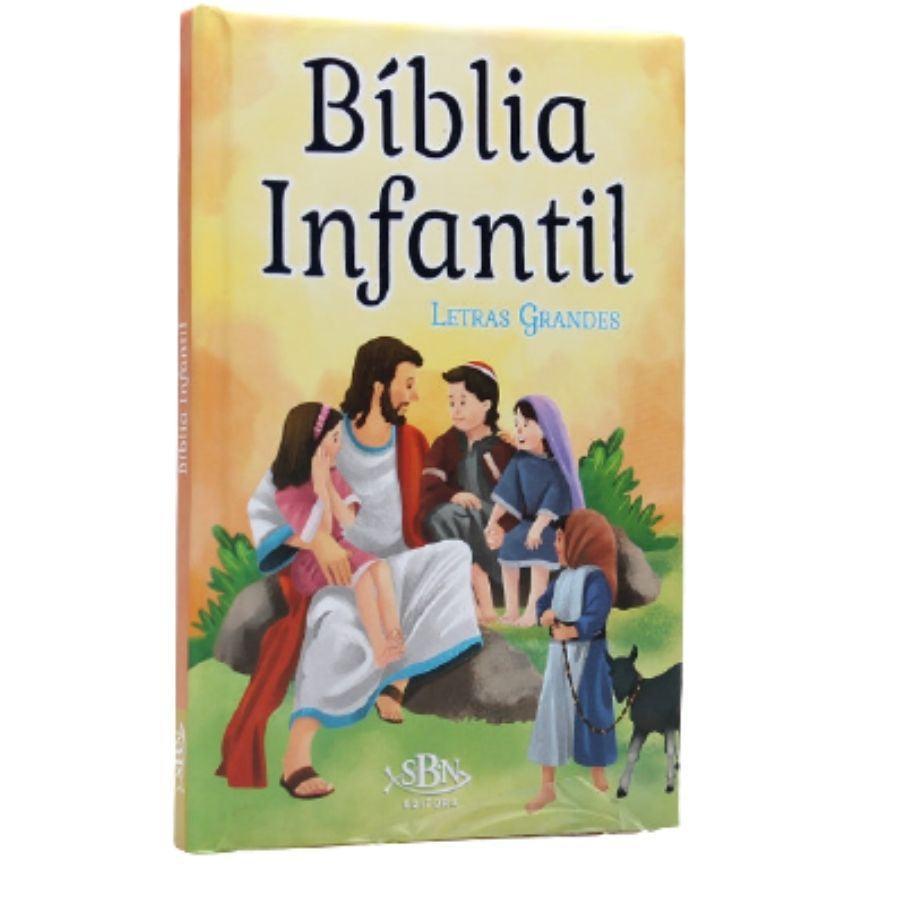 Bíblia Infantil | Letra Grande | Capa Dura Almofadada - Loja Varietah Kids
