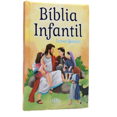Bíblia Infantil | Letra Grande | Capa Dura Almofadada