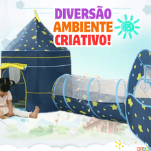 Carregar imagem no visualizador da galeria, Castelinho Mágico com Túnel Divertido | Original Varietah Kids™
