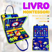 Carregar imagem no visualizador da galeria, Livrinho Sensorial Montessori Artesanal | Varie™
