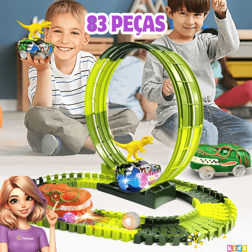 Mega Pista Dino Rex | Varie™ - Loja Varietah Kids