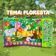 Carregar imagem no visualizador da galeria, Livro Sensorial 50 Sons Animais + BRINDE EXCLUSIVO | Varie™
