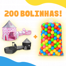 Carregar imagem no visualizador da galeria, Castelinho Mágico com Túnel Divertido | Original Varietah Kids™
