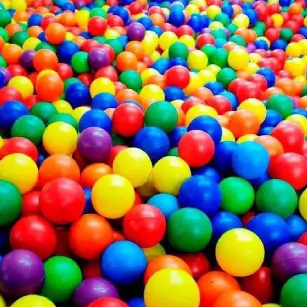 100 Bolinhas de Piscina Coloridas