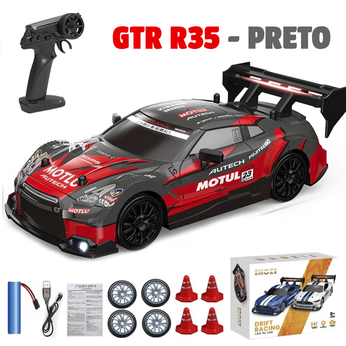 Carrinho Controle Remoto Drift - VarietahKids®