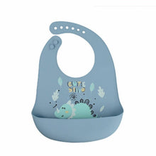 Carregar imagem no visualizador da galeria, Babador de silicone para bebê - Loja Varietah Kids
