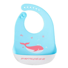 Carregar imagem no visualizador da galeria, Babador de silicone para bebê - Loja Varietah Kids
