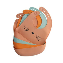 Carregar imagem no visualizador da galeria, Babador de silicone para bebê - Loja Varietah Kids

