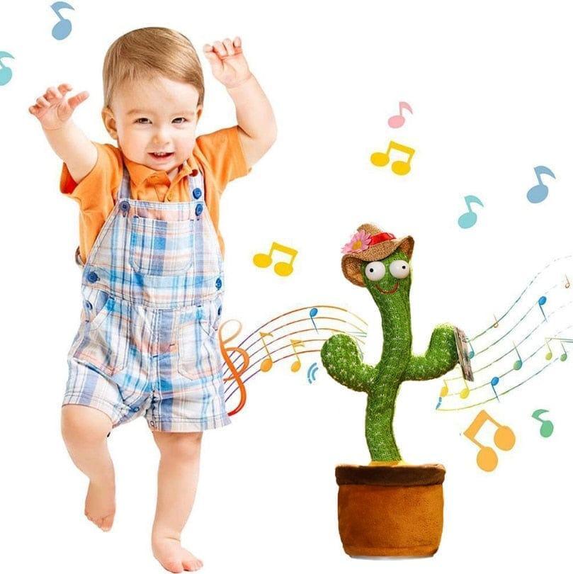 Cacto Dançarino de Pelúcia - até 120 Sons - Loja Varietah Kids