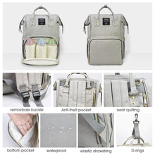 Carregar imagem no visualizador da galeria, Bolsa Maternidade Térmica LeQueen - Loja Varietah Kids
